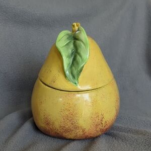 Raymond Waites Cornucopia Pear Canister